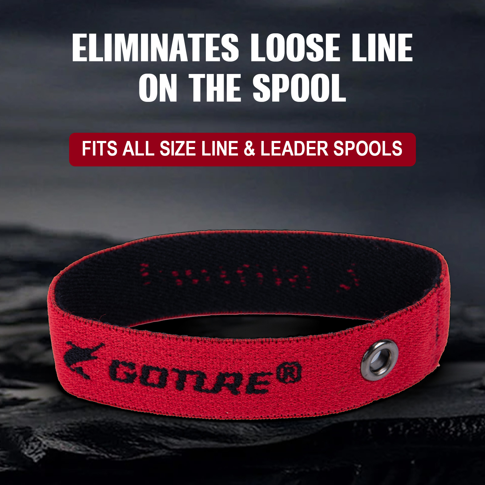 Goture Fishing Spool Line Band - Mesh Coil Strip review and price