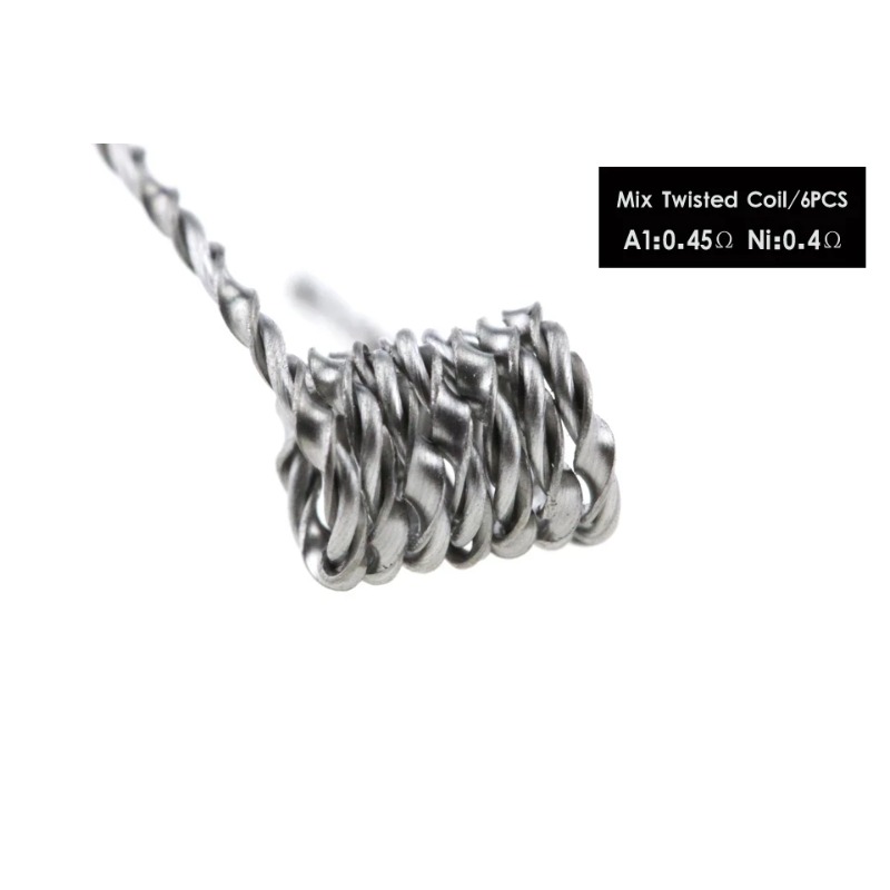 48Pcs/Set 8 in 1 Prebuilt Coil - Clapton Wire Pre Built review and price
